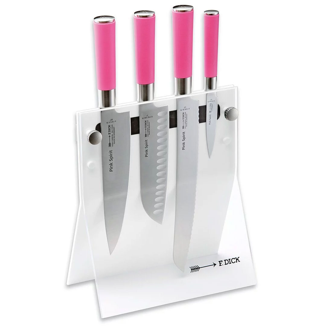 f-dick-pink-spirit-knife-block-4knives-white-w-magnetic-band